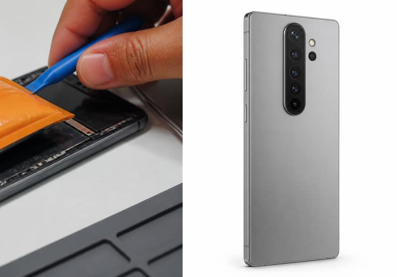 Remplacement de batterie Galaxy A55 à l’atelier iSmartFix Lille