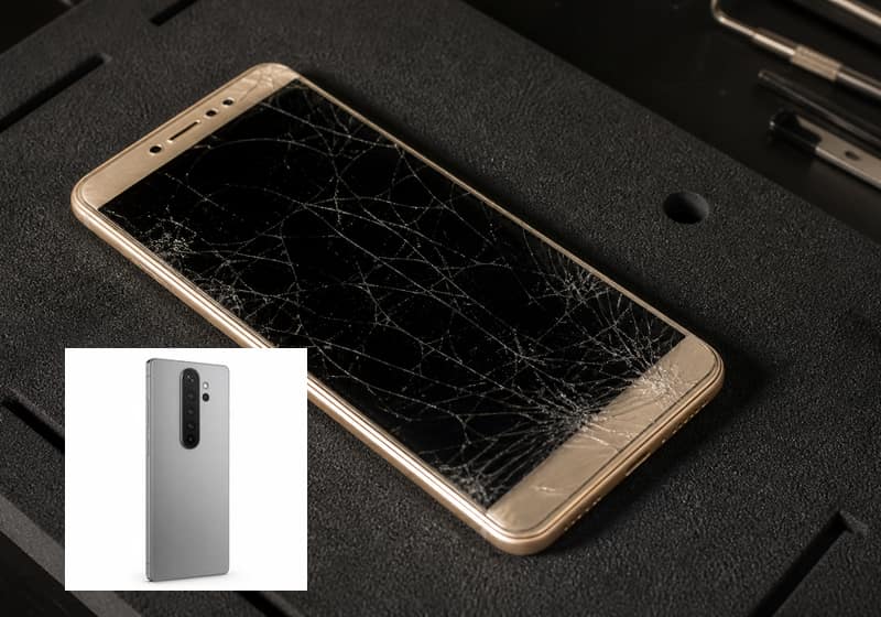 Écran de Galaxy S20 FE fissuré, remplacement en atelier iSmartFix à Lille
