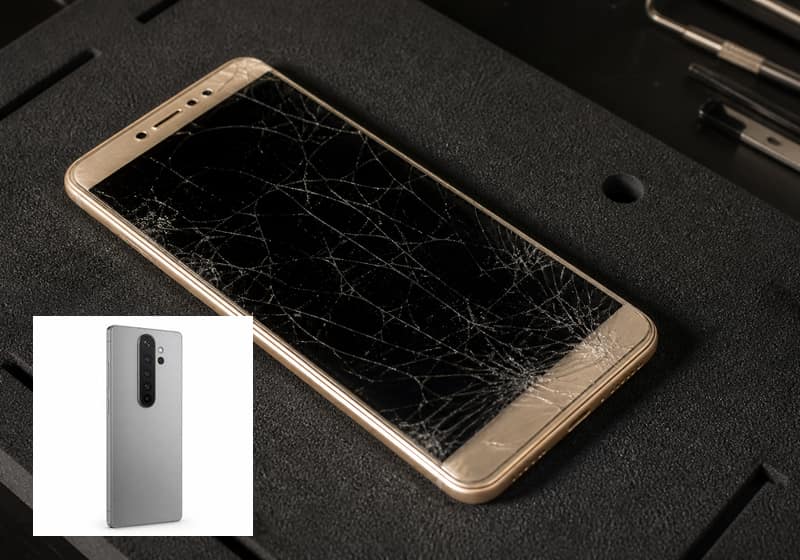 Écran de Galaxy S22 fissuré, remplacement en atelier iSmartFix à Lille