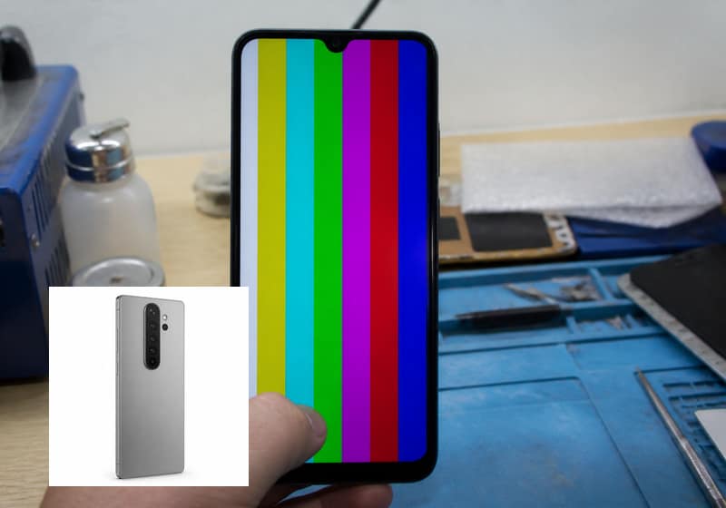 Écran interne de Galaxy Z Fold 5 inspecté à l’atelier iSmartFix Lille
