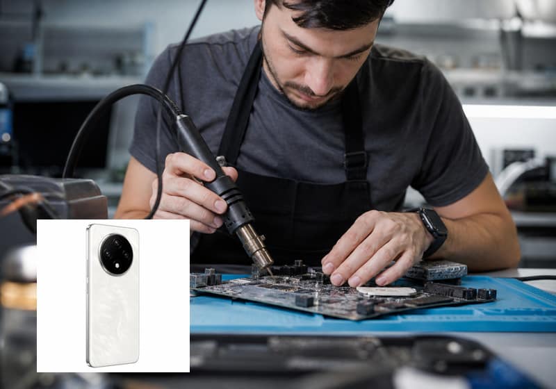 Honor 200 ouvert pour diagnostic dans l’atelier iSmartFix à Lille