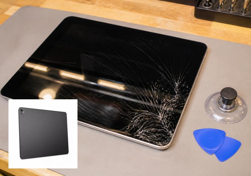 iPad 11 (2025) ouvert pour diagnostic dans l’atelier iSmartFix à Lille
