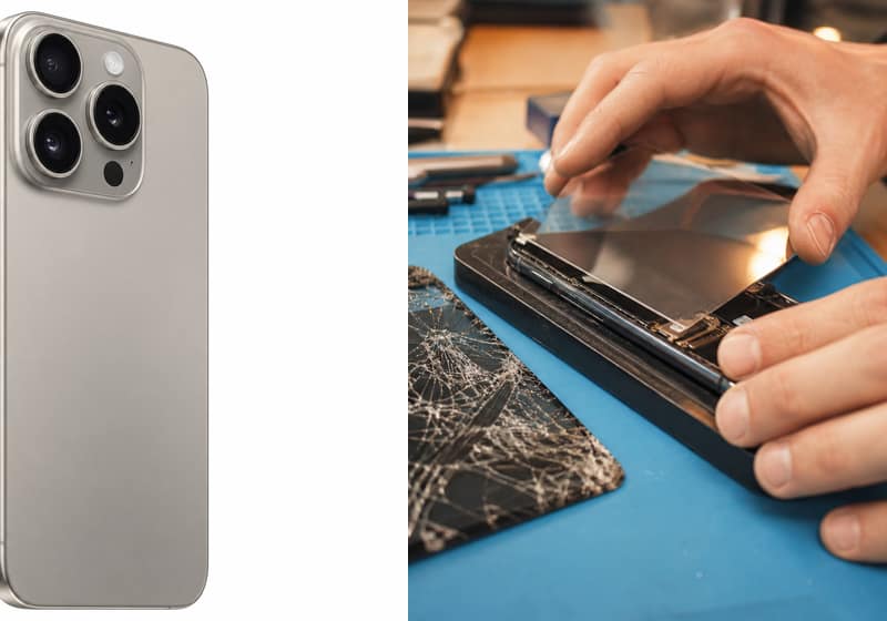 Écran de iPhone 12 mini fissuré, remplacement en atelier iSmartFix à Lille