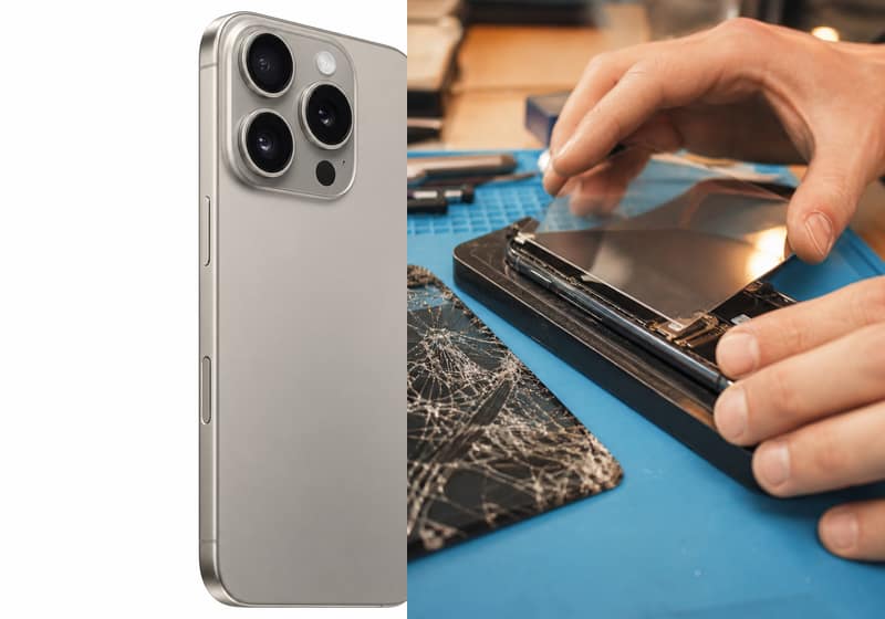 Écran de iPhone 13 Pro fissuré, remplacement en atelier iSmartFix à Lille