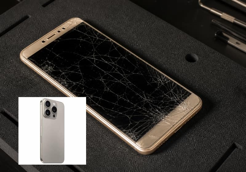 iPhone 14 Plus ouvert pour diagnostic dans l’atelier iSmartFix à Lille