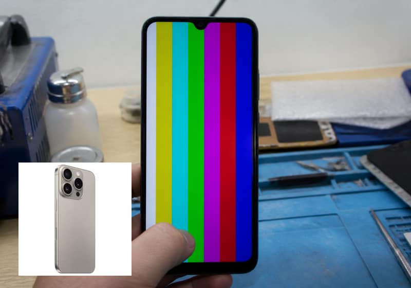 Écran de iPhone 15 Plus fissuré, remplacement en atelier iSmartFix à Lille