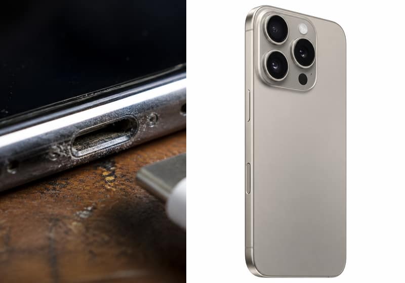 Test de charge iPhone 15 Plus (USB-C) à l’atelier iSmartFix Lille