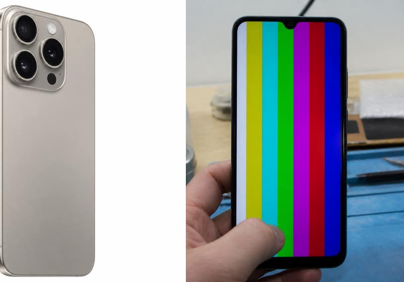 Écran de iPhone 16 Pro fissuré, remplacement en atelier iSmartFix à Lille
