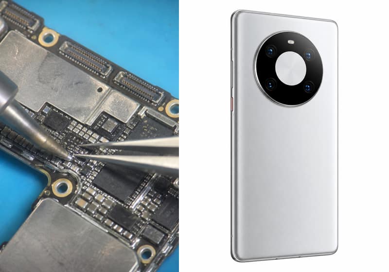 Grille microphone de smartphone nettoyée en atelier à Lille