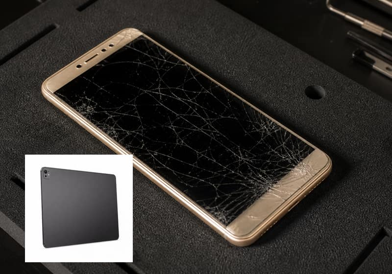 Comparaison de dalles smartphone en atelier à Lille