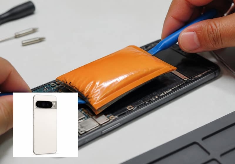 Remplacement de batterie Pixel 7a à l’atelier iSmartFix Lille