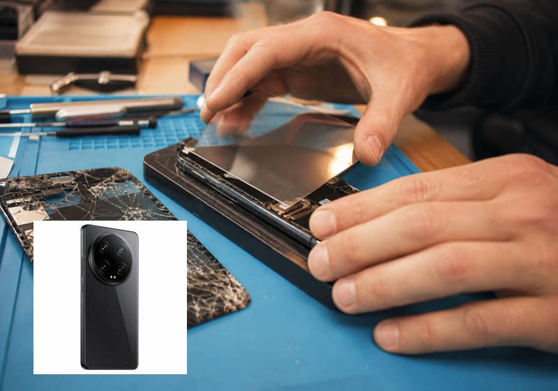 Écran de Poco X5 Pro fissuré, remplacement en atelier iSmartFix à Lille