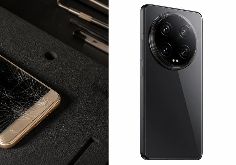 Écran de Redmi Note 13 fissuré, remplacement en atelier iSmartFix à Lille