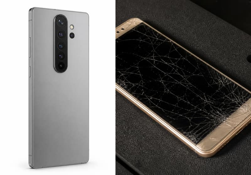 Écran de téléphone remplacé, protection d’écran à Lille