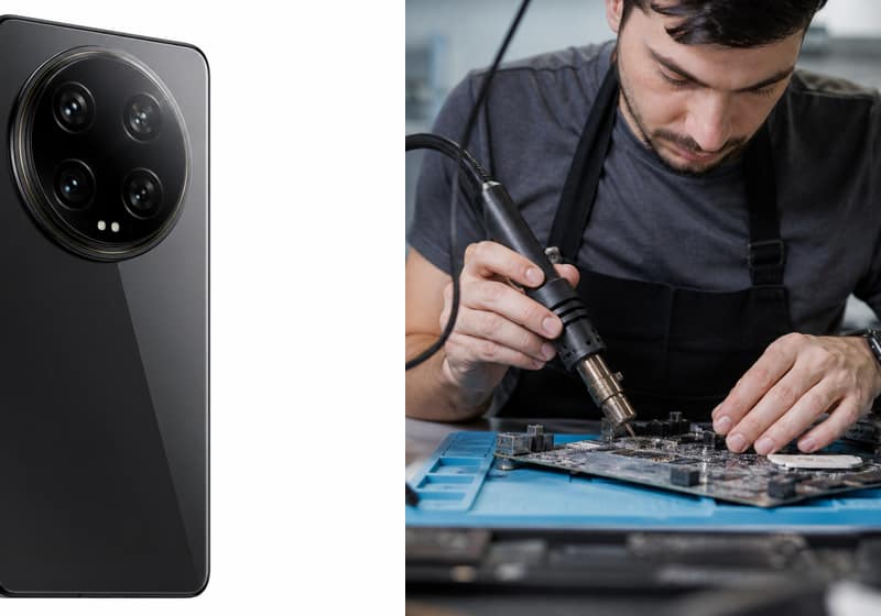 Xiaomi 13 ouvert pour diagnostic dans l’atelier iSmartFix à Lille