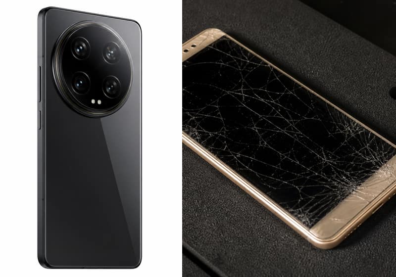 Écran de Xiaomi 14 fissuré, remplacement en atelier iSmartFix à Lille