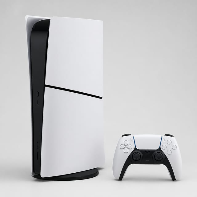 Console & manette — PlayStation 5
