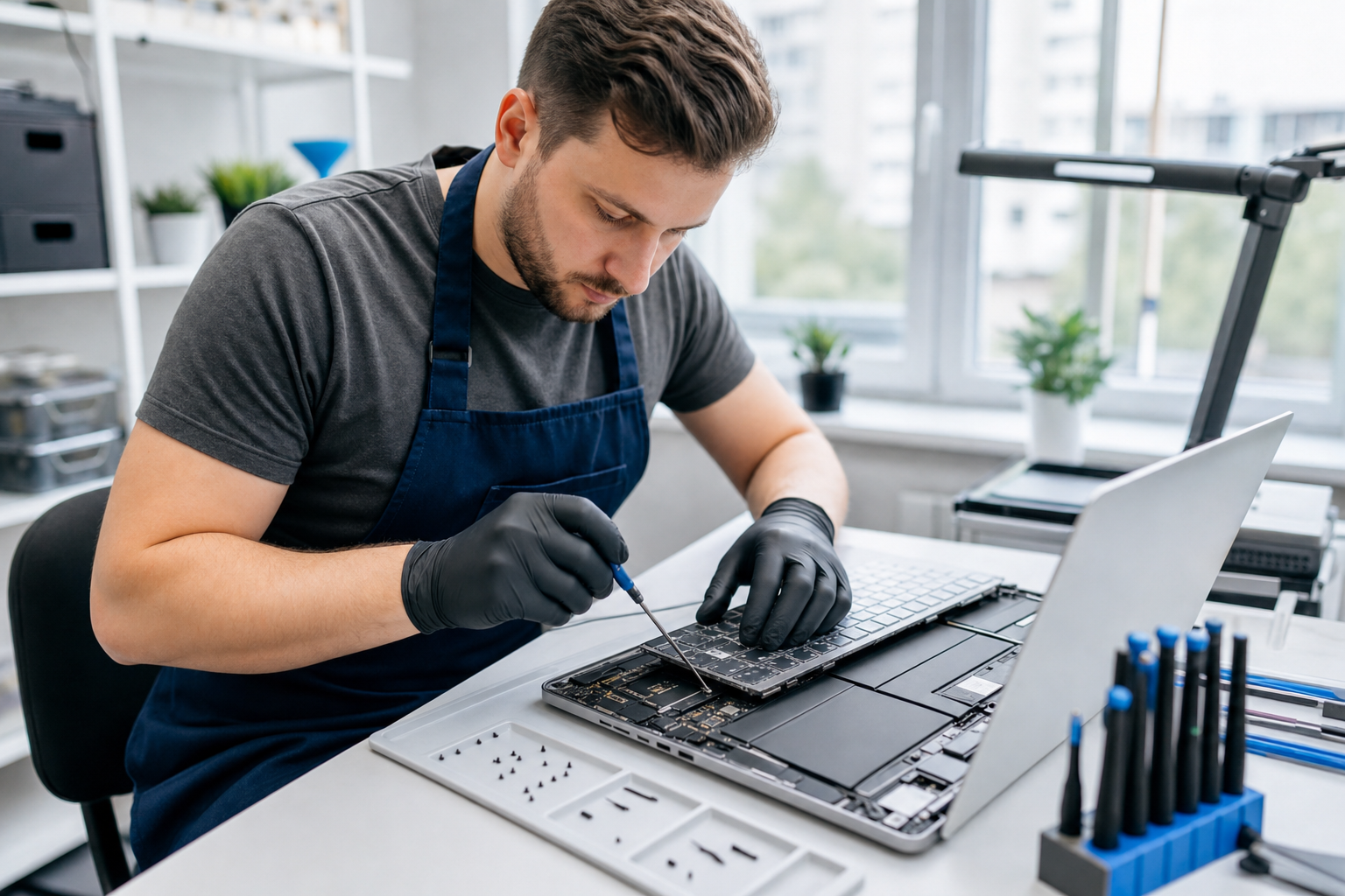 Réparation de PC portable à Lille dans l'atelier iSmartFix